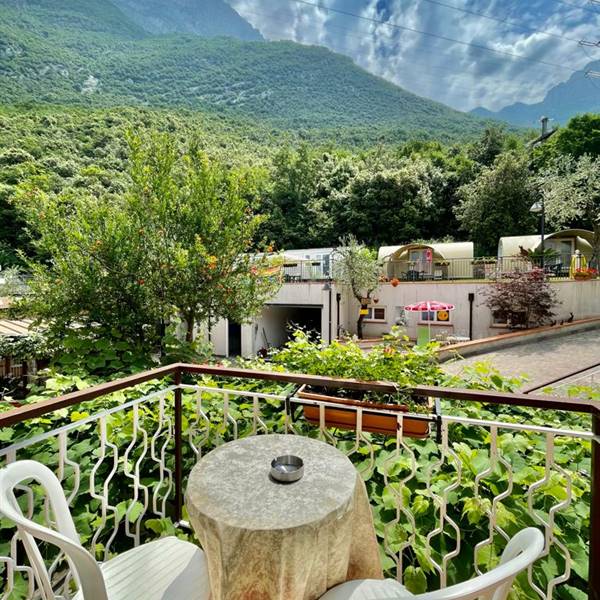 Vista Montagna dall'Hotel